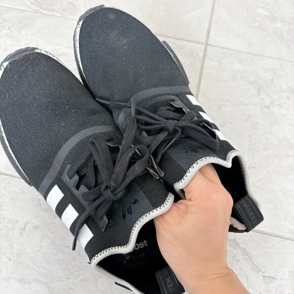 BLACK ADIDAS NMD SIZE 10 MENS - Picture 7 of 7